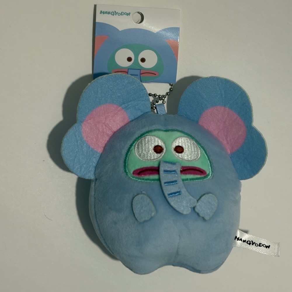 Sanrio Hangyodon Plush Keychain